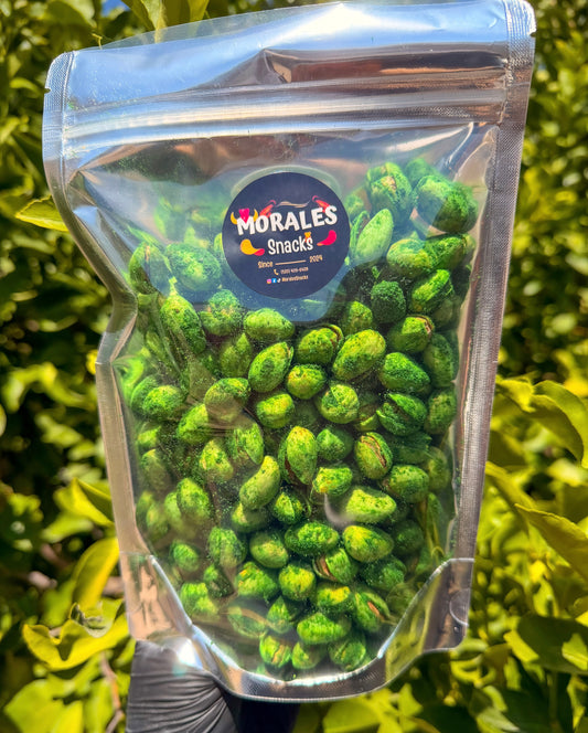 Flamin’ Pistachios (Green)