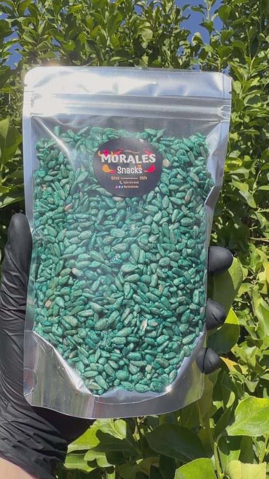 Flamin’ Sunflower Seeds (Blue)
