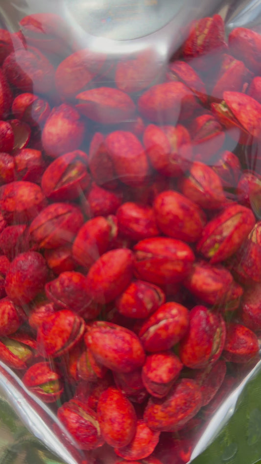 Flamin’ Pistachios (Red)